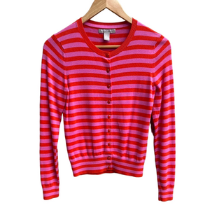 Banana Republic Vibrant Striped Cardigan
